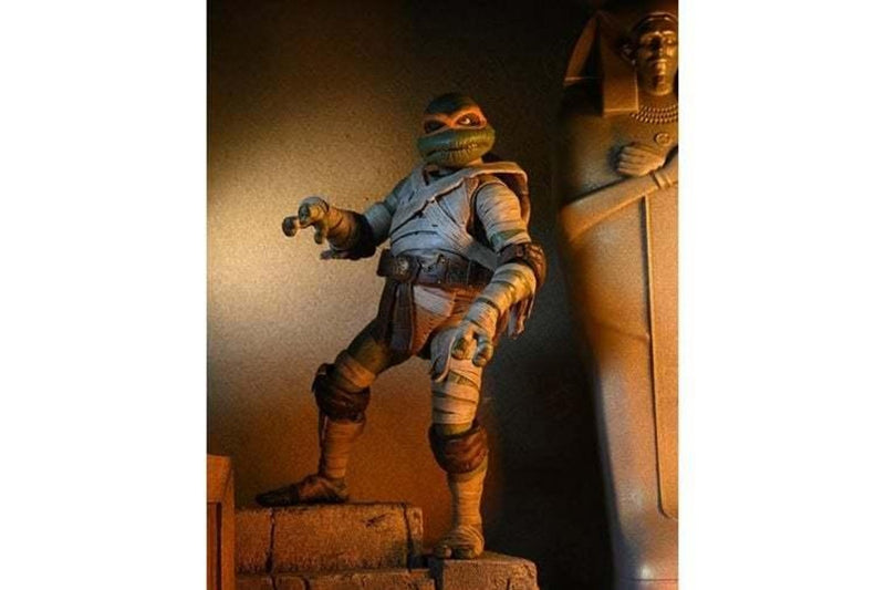 Universal Monsters x TMNT: Ultimate Michelangelo as The Mummy - 7" Figure