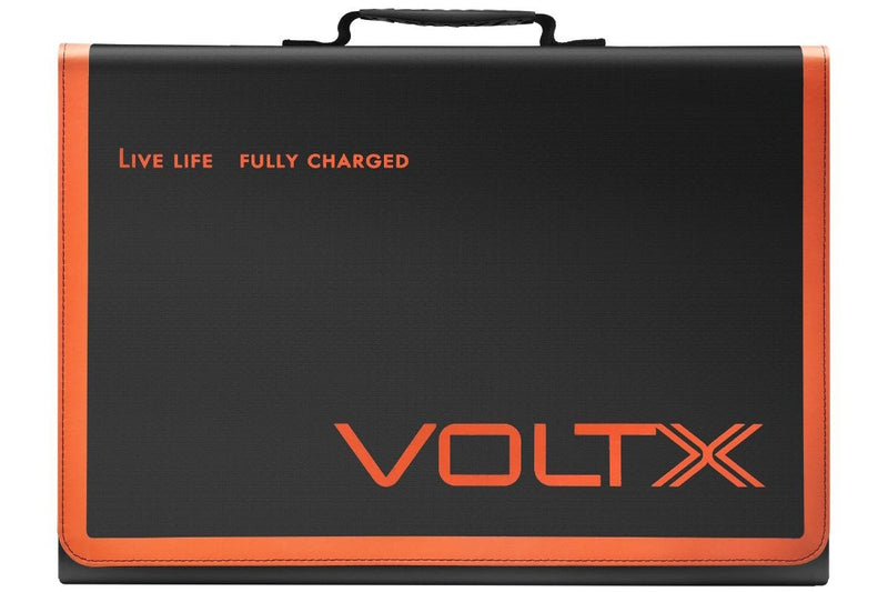VoltX 12V 200W Folding Solar Panels Kit Portable Camping MPPT Solar Regulator