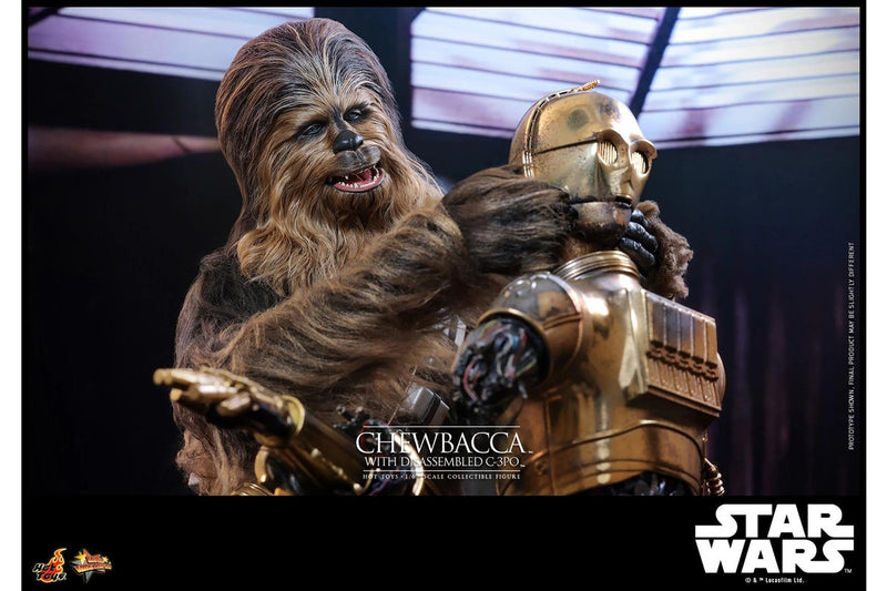 Star Wars: EP5: Chewbacca w/Disassembled C-3PO - 14" Action Figure