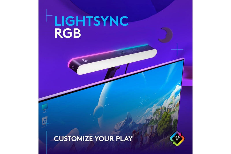 Logitech G Litra Beam LX Dual-Sided RGB Streaming