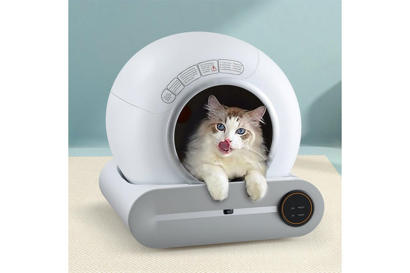 i.Pet Automatic Cat Litter Box Self-Cleaning Large Smart Toilet Tray App Control 9L