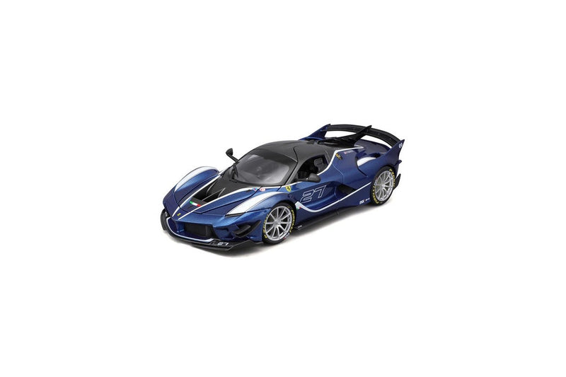 Maisto 1:18 R&P Ferrari FXX EVO No.70 Blue Model Car Kids Childrens Toy 3y+