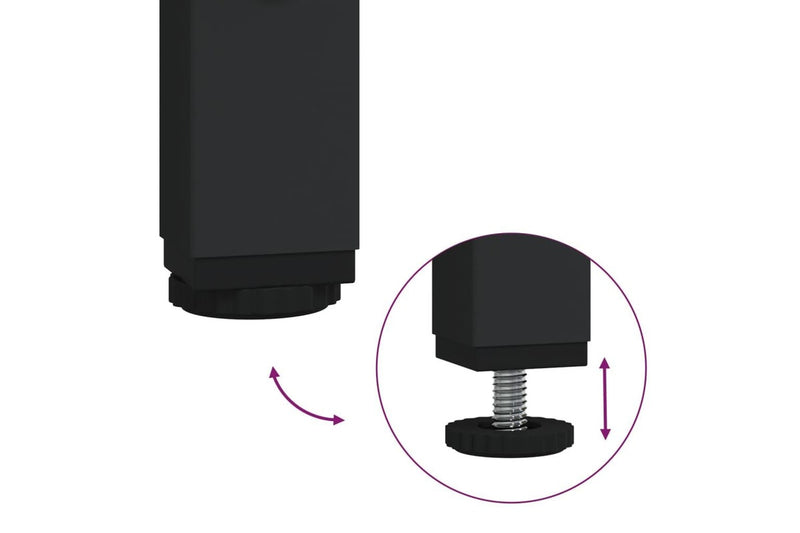 Side Table Sonoma Oak 35x30x60 cm Engineered Wood vidaXL