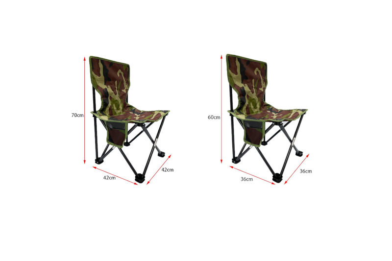 Aluminum Alloy Folding Camping Chair Outdoor Hiking Patio Backpacking Mediam Camping Chairs