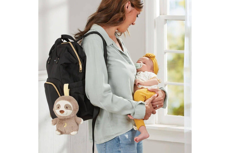 Gund: Lil' Luvs 'On The Go' Soother With Sounds - Sloth