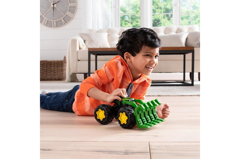 John Deere 25cm Monster Treads Rev Up Tractor Vehicle Toy Kids Children 3y+