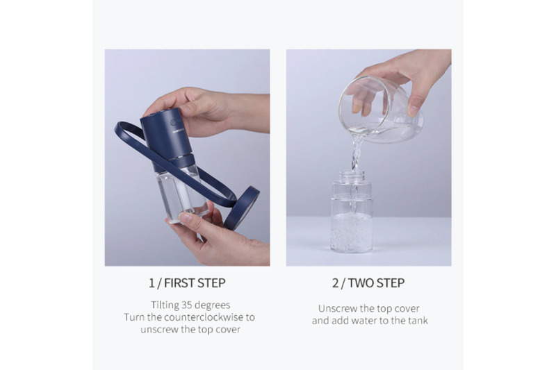 Portable Usb Colourful Light Humidifier Negative Ion Sprayer Humidifiers