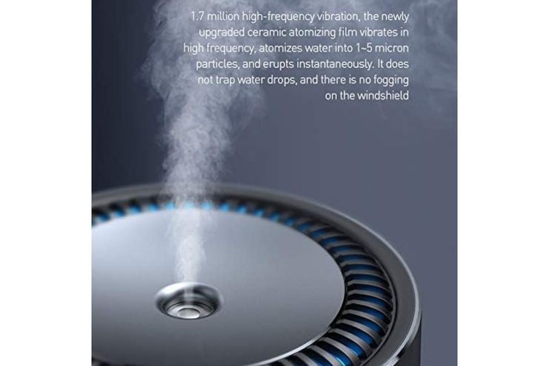 Car Air Humidifier 300Ml With Led Light Auto Home Office Purifier Humidifiers