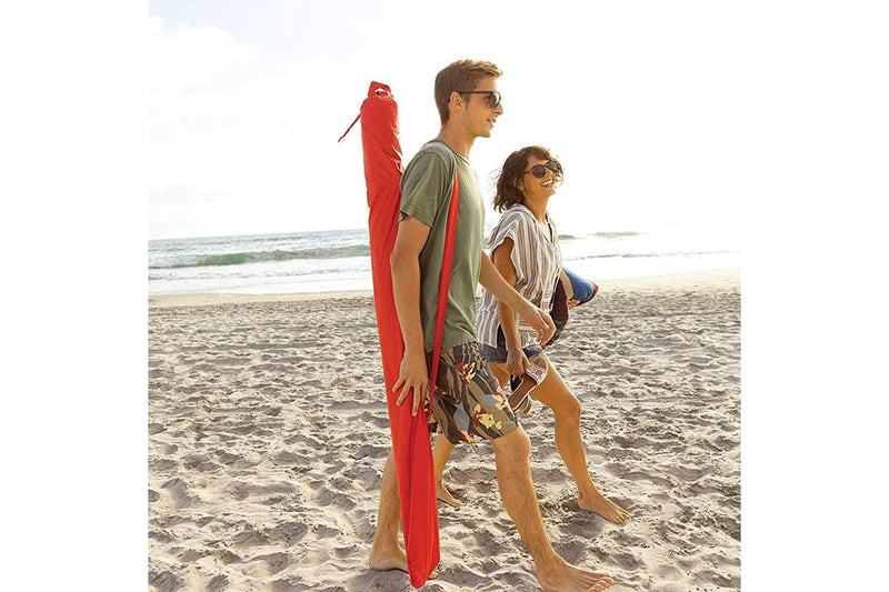 Sport-Brella 244cm Premiere Umbrella UPF 50+ Sun Weather Protection w Bag Red