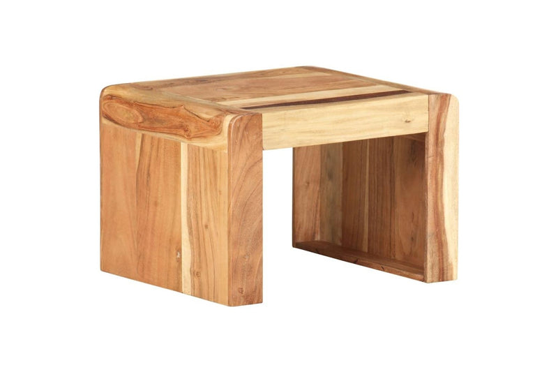 Side Table 43x40x30 cm Solid Acacia Wood vidaXL