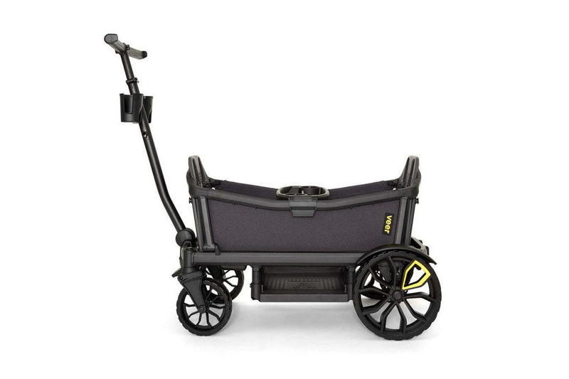Veer Cruiser Wagon Todder/Baby/Kids Stroller Push Cart/Pram 130x107cm Black