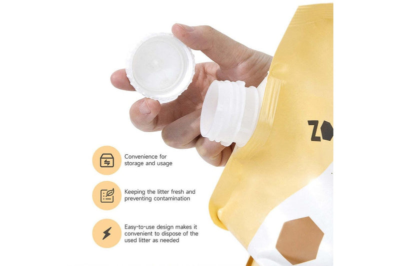 Zodiac Natural Way 6kg Walnut Shell & Cassava Cat Litter Plant-Based Flushable