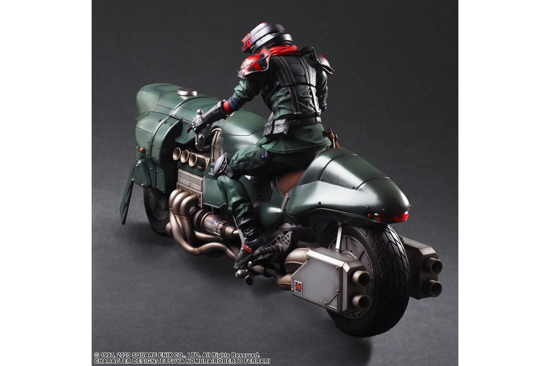 Final Fantasy VII Remake: Bike Guard & Bike - Play Arts Kai Figure Set