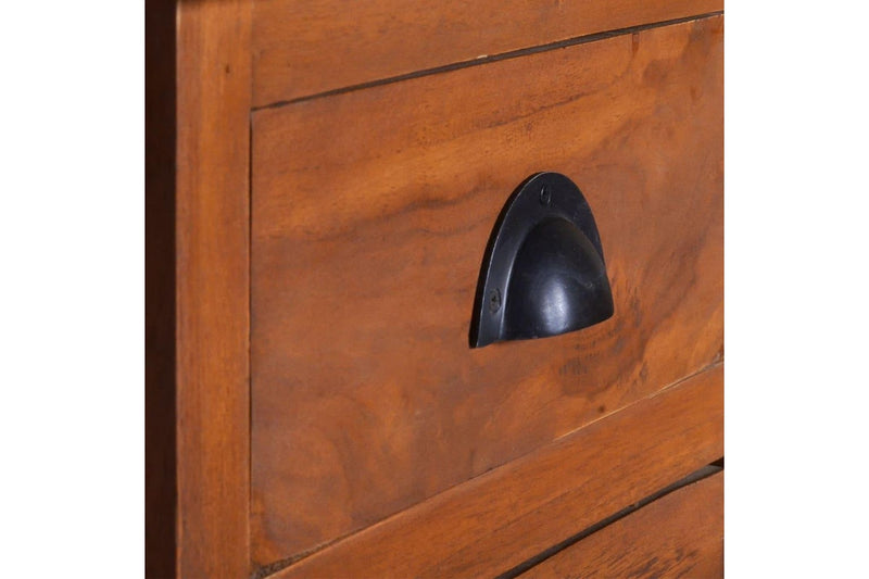 Bedside Cabinet 40X35x60 Cm Solid Teak Wood Bedside Tables