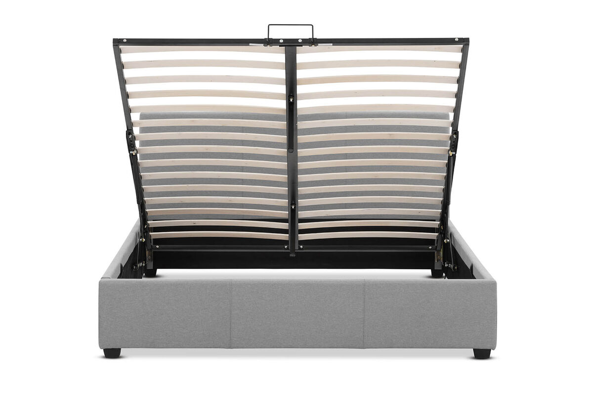 PAGOSA Light Grey Queen Lift Bed