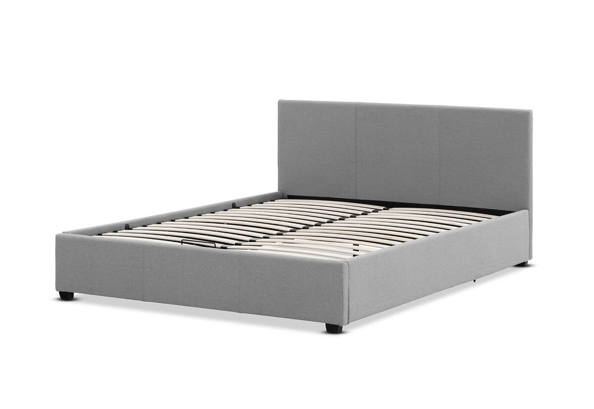 PAGOSA Light Grey Queen Lift Bed