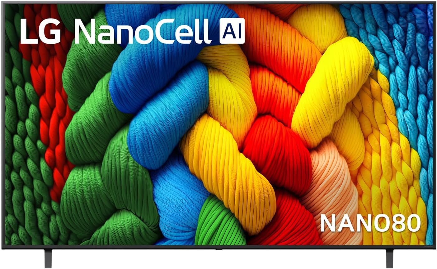 LG 75" NANO80A AI LED UHD 4K Smart TV [2025]