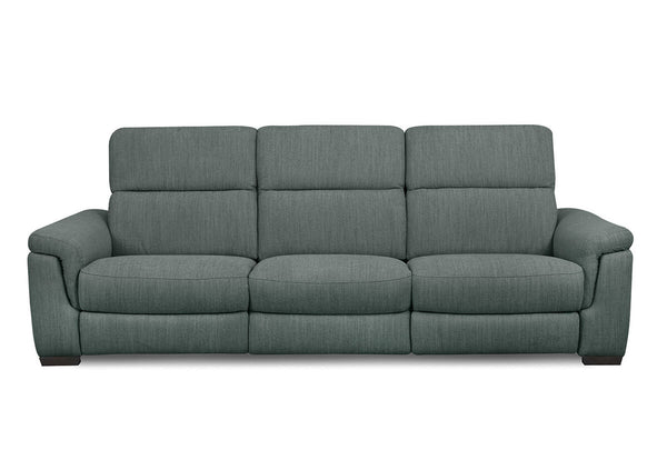 LUCIANO Fabric 3.5 Seater Sofa with 2 Electric Recliners