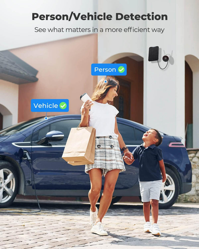 Reolink Wireless Security Camera Outdoor Rechargeable Solar Battery Powered - Layaway AU