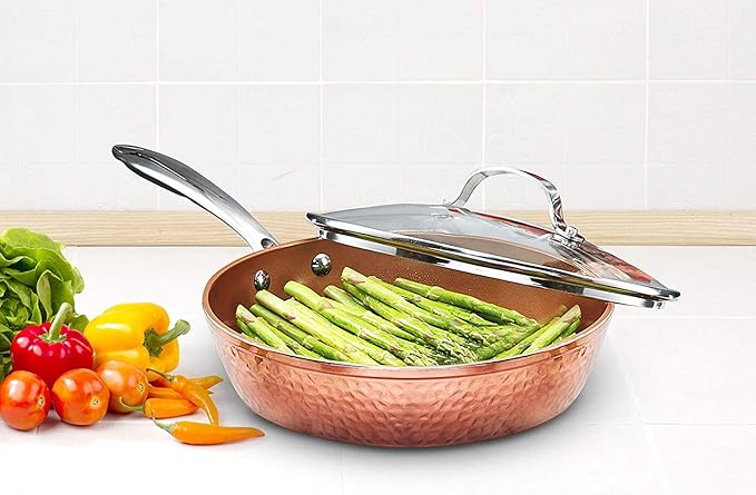 Gotham Steel Premium Hammered Cookware â€šâ€œ 5 Piece Ceramic Cookware - Layaway AU