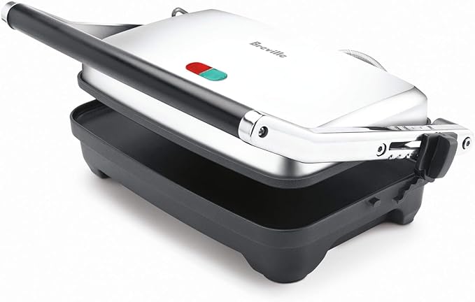 Breville The Toast and Melt Sandwich Press, Brushed Stainless Steel - Layaway AU