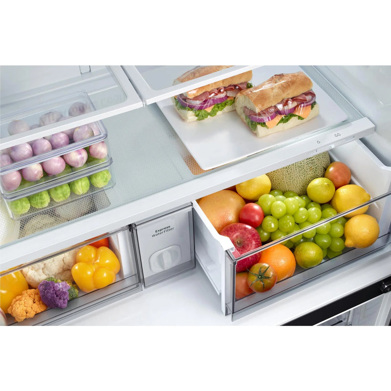 Samsung 640L Family Hub French Door Fridge (Black Stainless Steel)