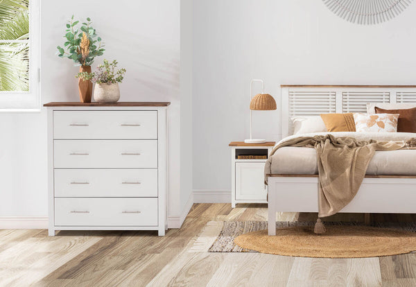 SANTO ANDRE 4 Piece Queen Bed Suite