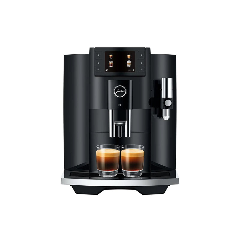 Jura E8 Fully Automatic Coffee Machine (Piano Black)