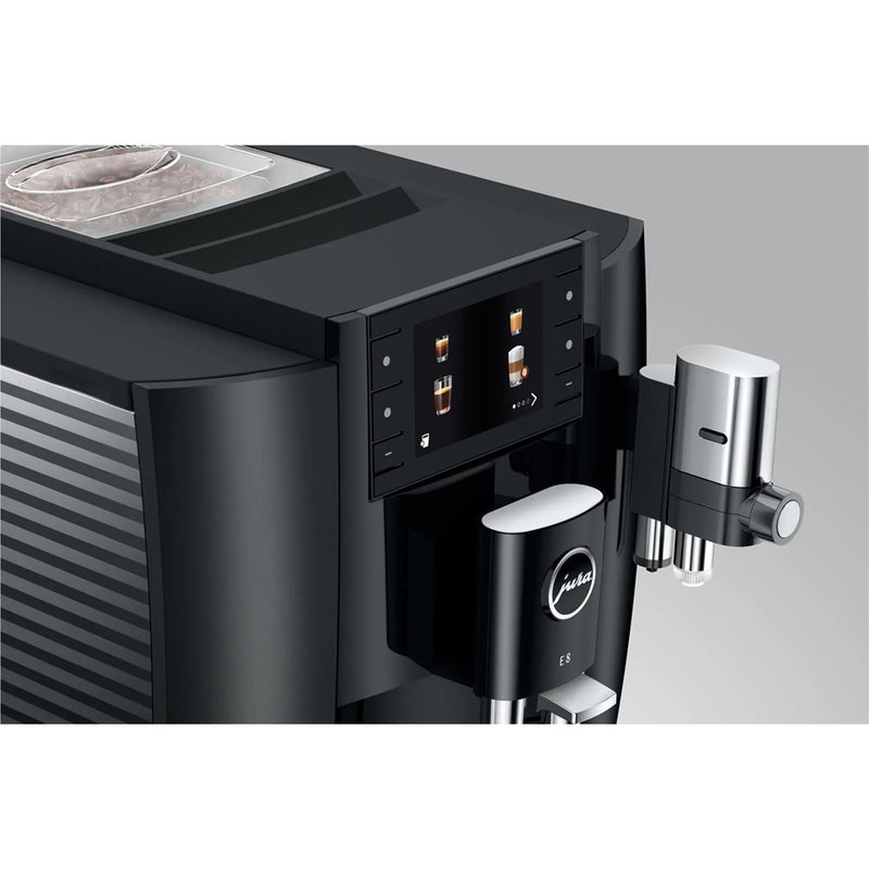 Jura E8 Fully Automatic Coffee Machine (Piano Black)