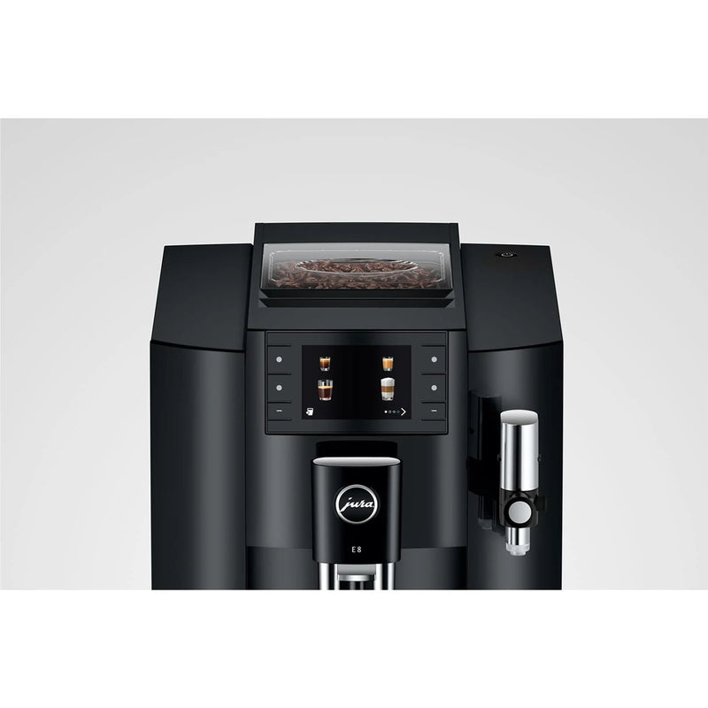 Jura E8 Fully Automatic Coffee Machine (Piano Black)
