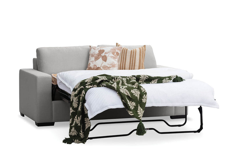 KIRBY Fabric 3 Seat Sofa Bed