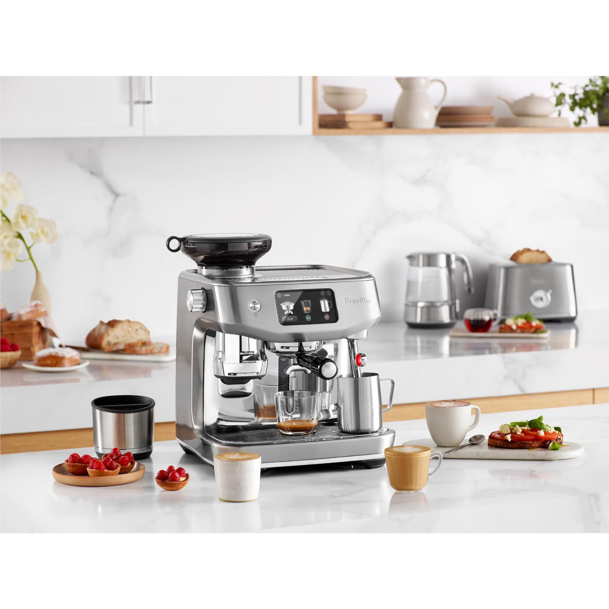 Breville The Oracle Jet Manual Coffee Machine (Stainless Steel) — view 3