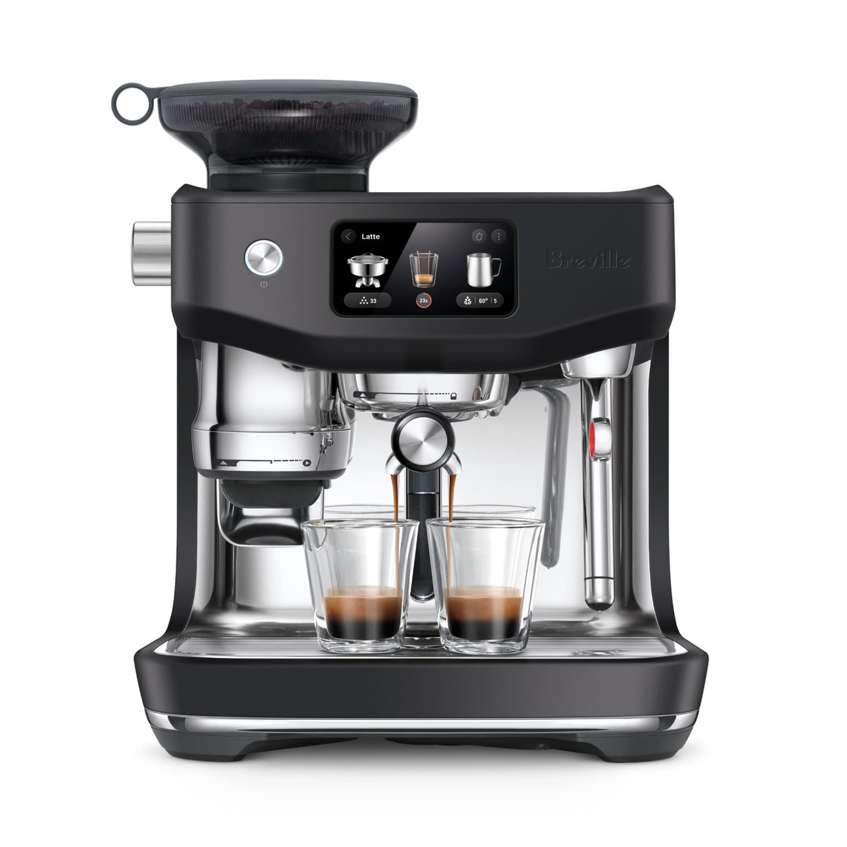 Breville The Oracle Jet Manual Coffee Machine (Black Truffle) — view 2