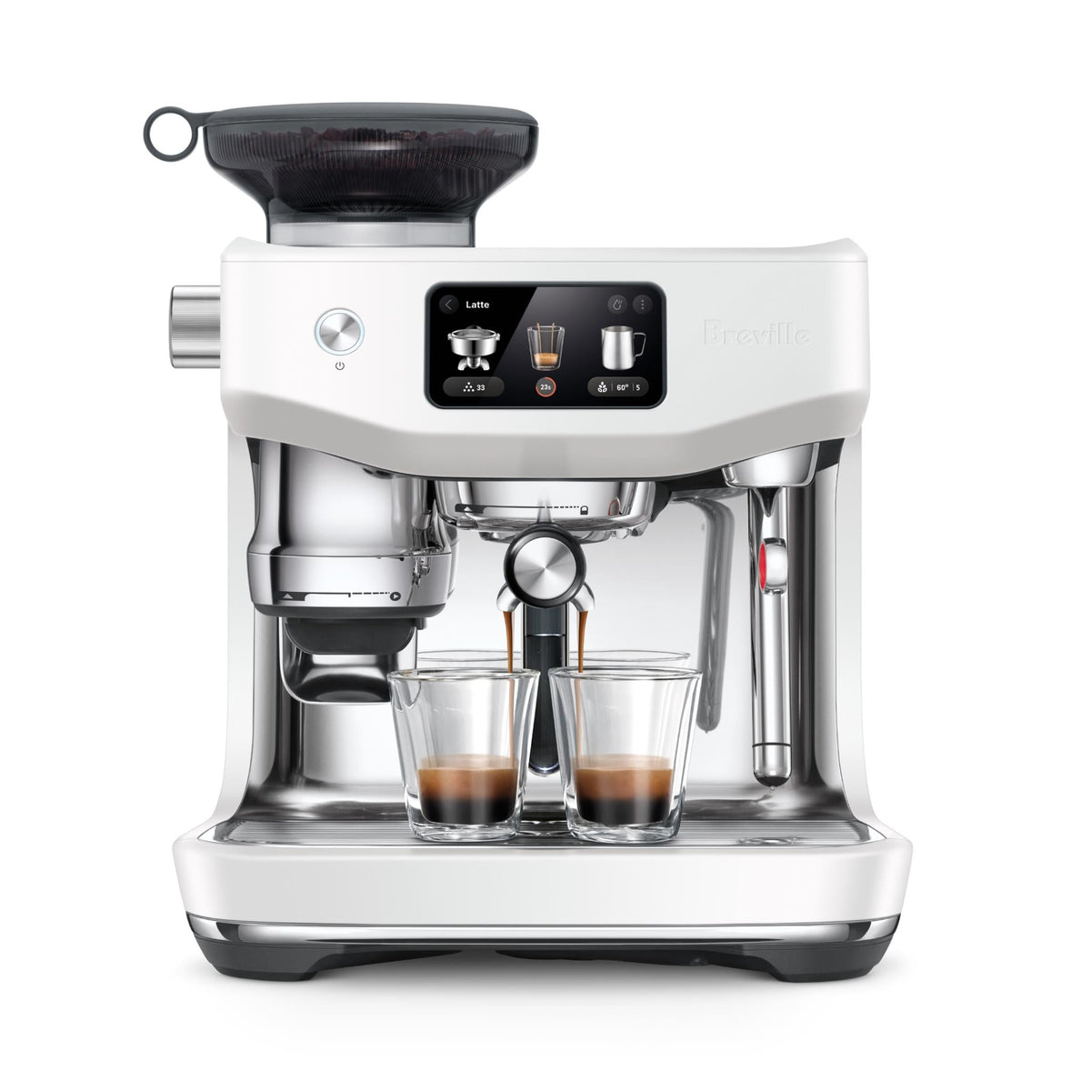 Breville The Oracle Jet Manual Coffee Machine (Sea Salt) — view 2