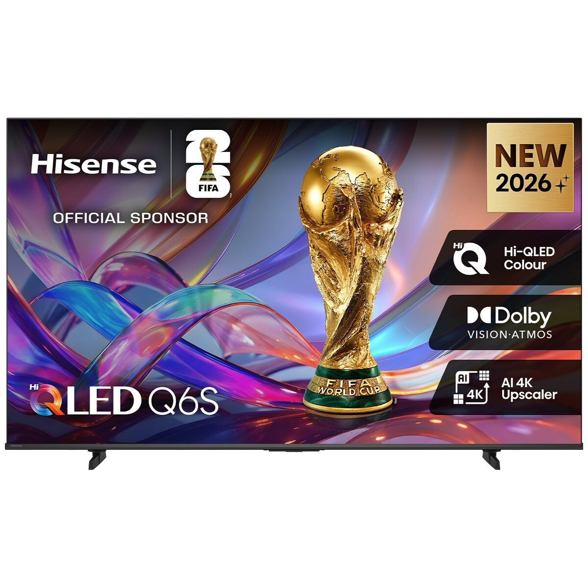 Hisense 65 Inch Q6S 4K Hi-QLED TV 65Q6SAU [2026]