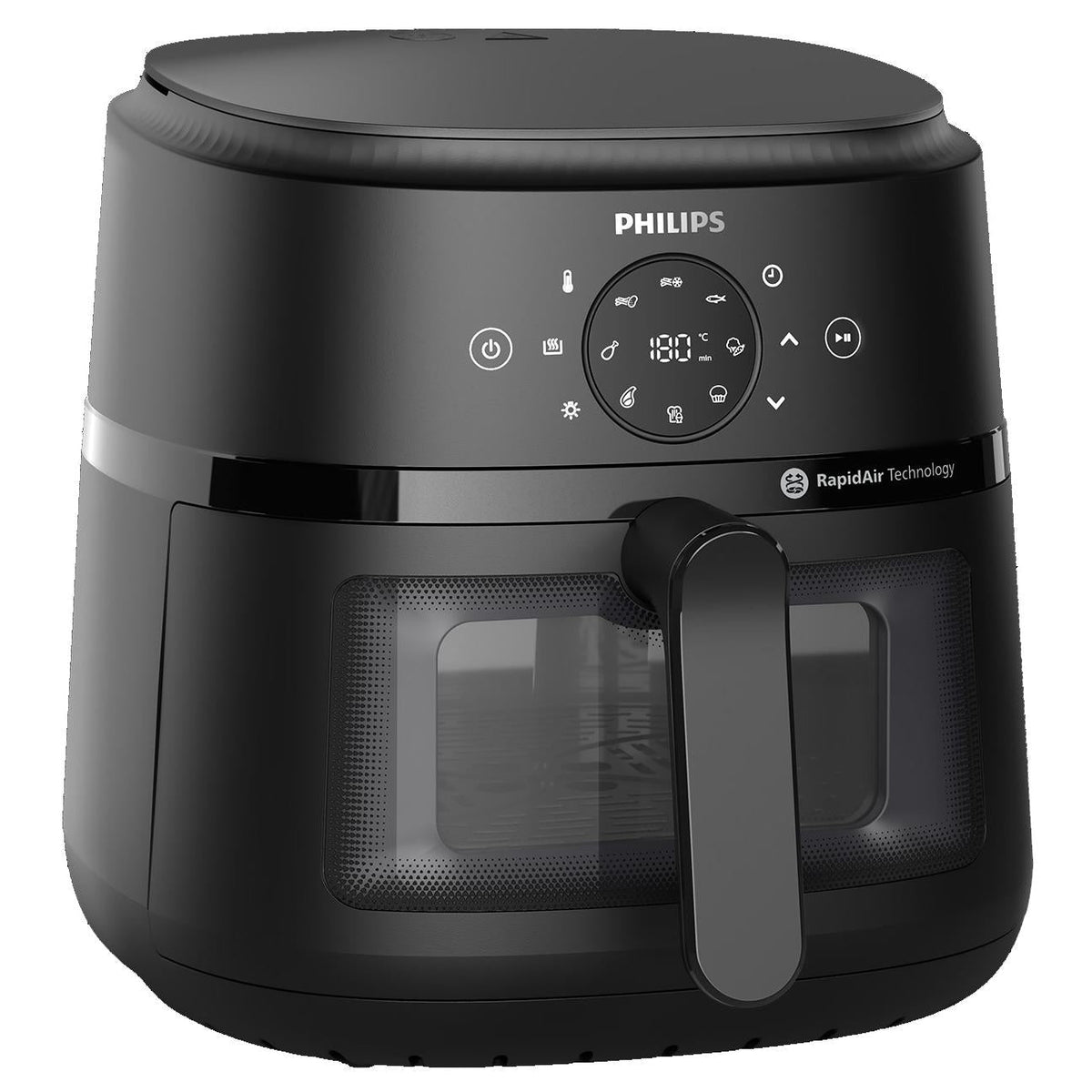 Philips 2000 Series 6.2L Air Fryer XL (Black) — view 3