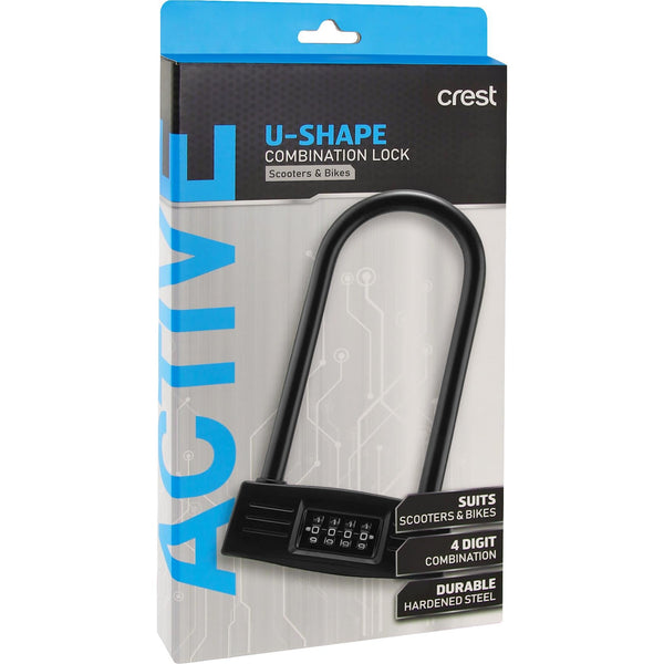 Crest U-Shape Combination Lock