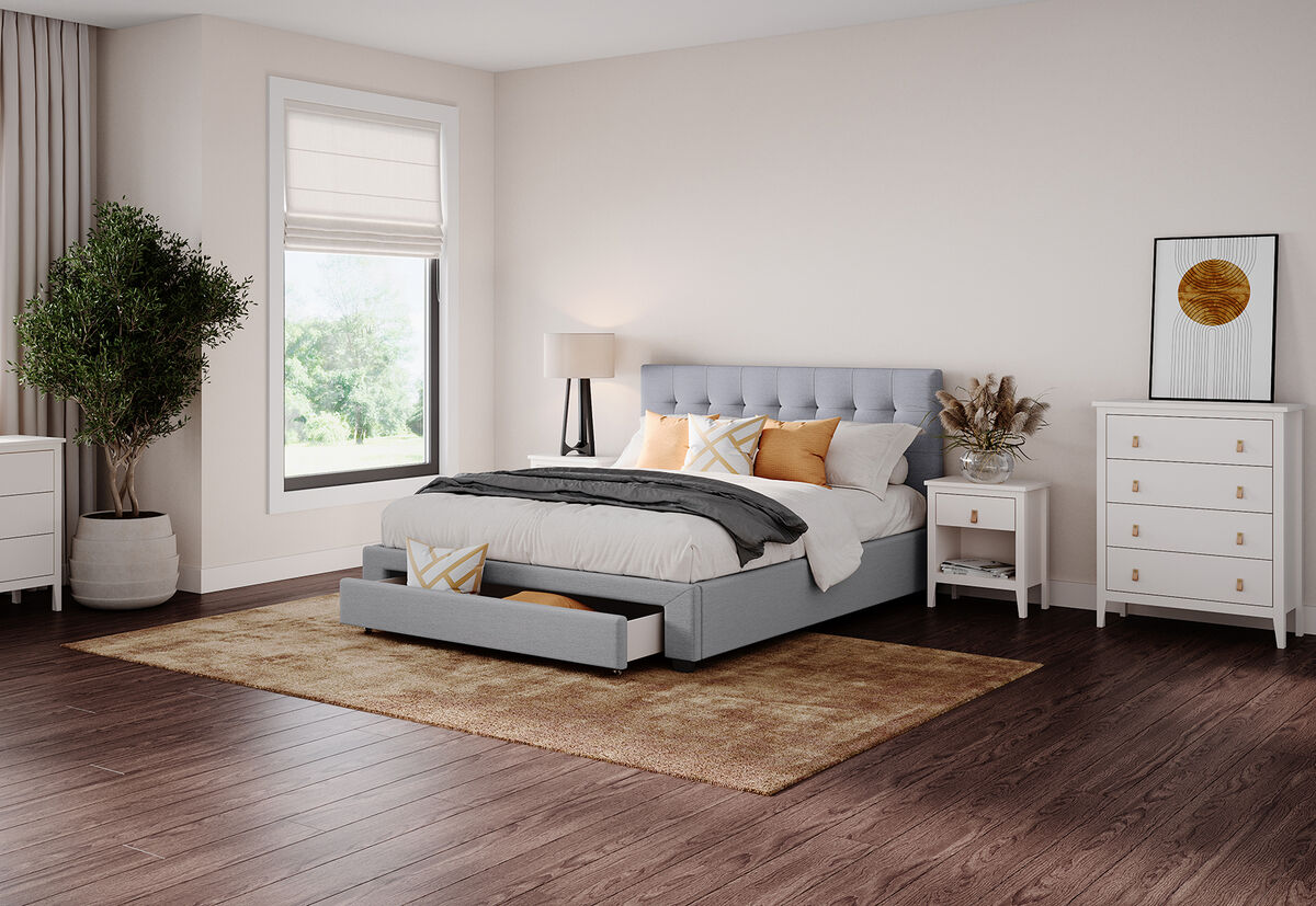 SOUTHAMPTON Queen Bed with Drawer