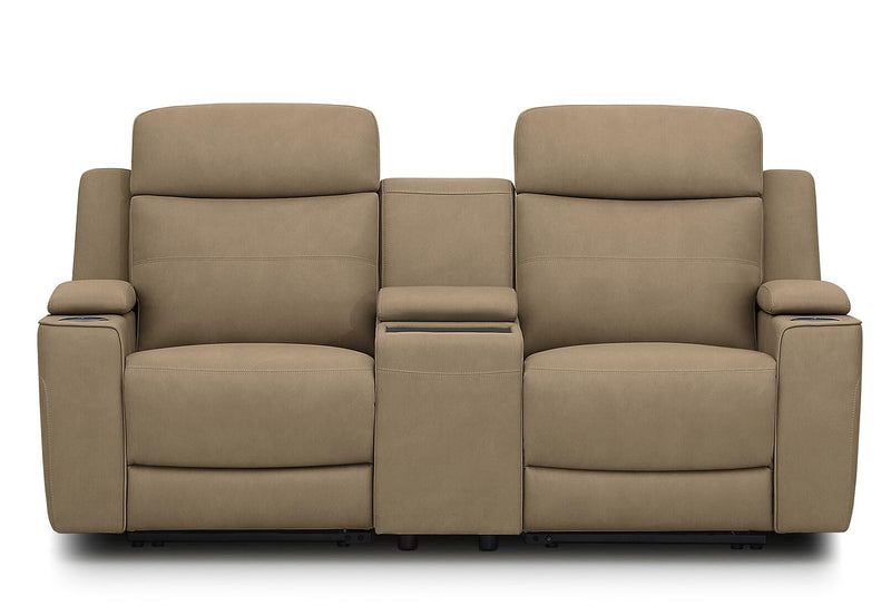ALEXIOS 2 Seater with Electric Recliner and Console