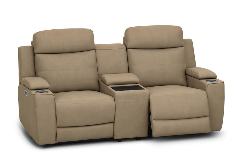 ALEXIOS 2 Seater with Electric Recliner and Console