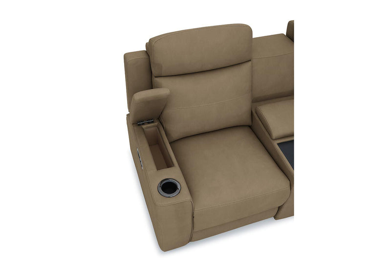 ALEXIOS 2 Seater with Electric Recliner and Console