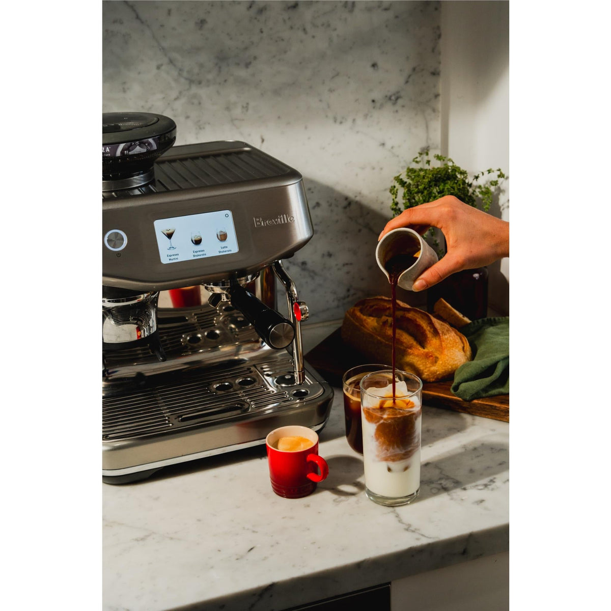 Breville The Barista Touch Impress (Black Truffle) — view 3