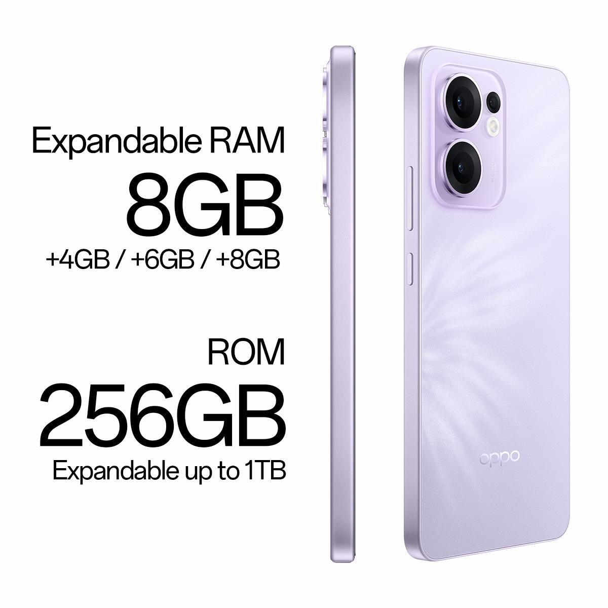 OPPO Reno13 F 5G 256GB (Plume Purple)