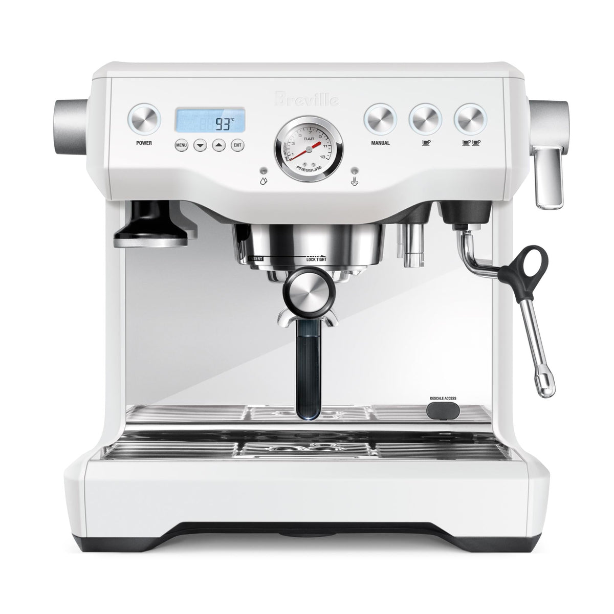 Breville the Dual Boiler Coffee Machine (Sea Salt) — view 1