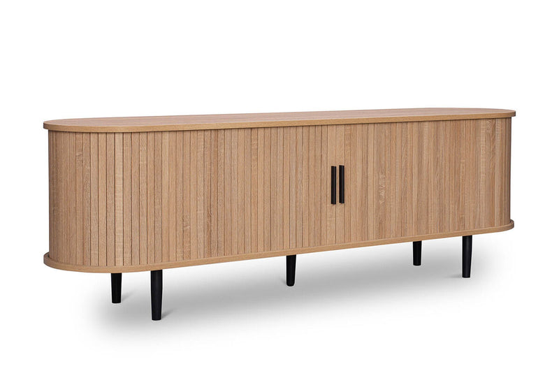 TANNER 2 Door Natural Entertainment Unit