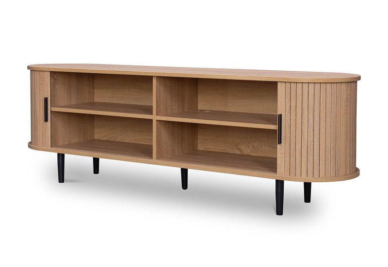 TANNER 2 Door Natural Entertainment Unit