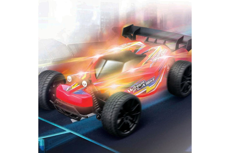 Maisto Tech 22cm RC Whip Flash Buggy Light Up 2.4Ghz w Remote Control 5y+ Asst