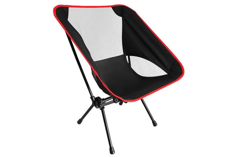 HYPERANGER: Outdoor Folding Camping Chair - Black (Small)