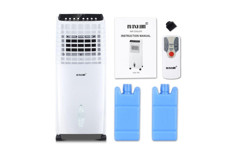 10L Evaporative Air Cooler Fan Ionizer/Humidifier Remote Control Conditioner