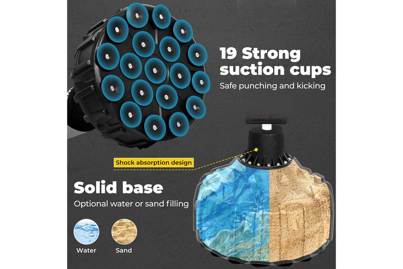 Centra Punching Boxing Bag Stand Electronic Counter Music LED Kick Gym Traning